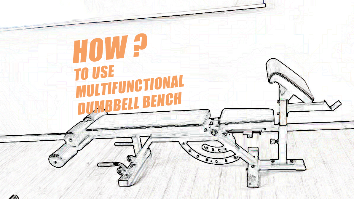 Kepiye cara nggunakake bangku dumbbell multifungsi?