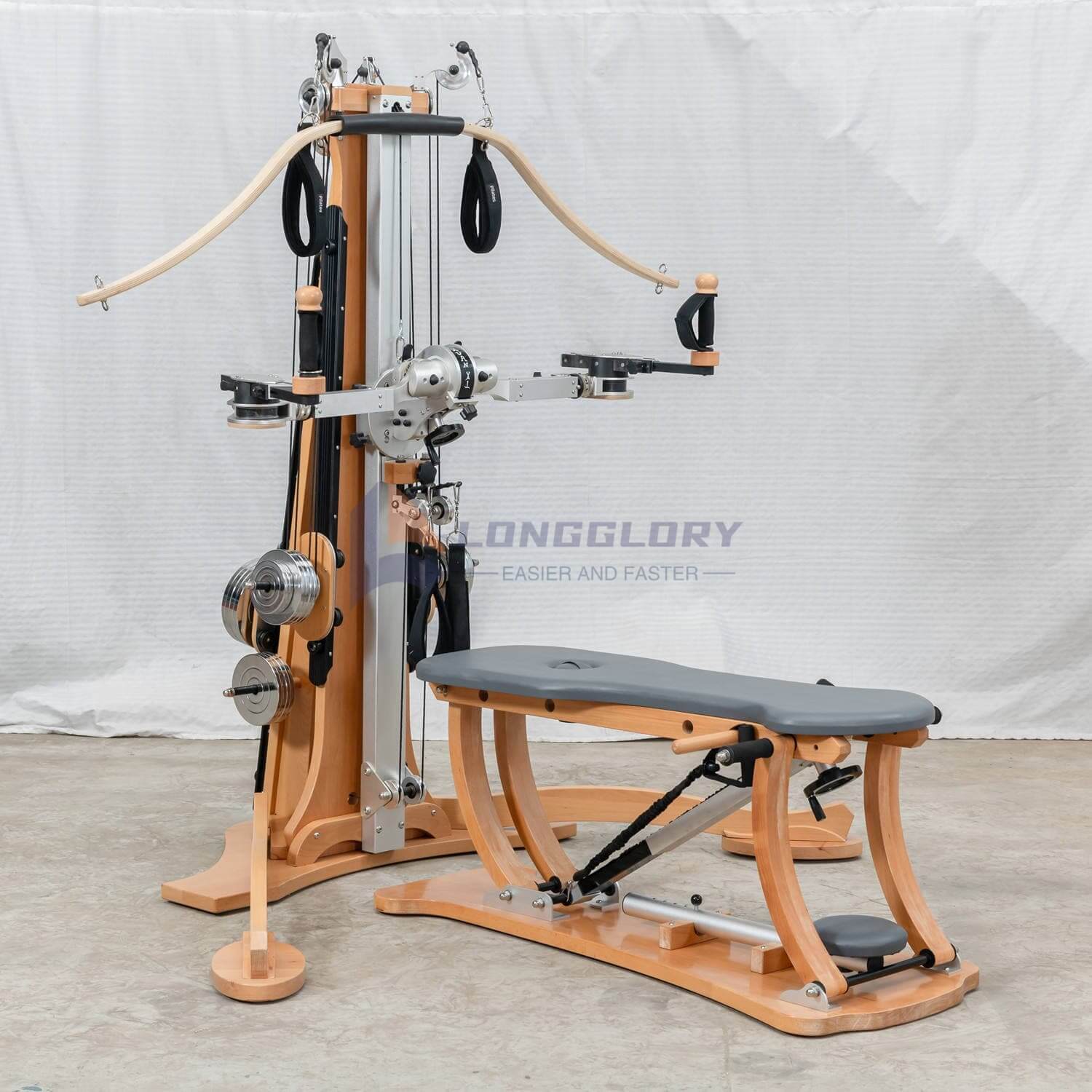 Reformer Menara Beech Pilates karo Pulley