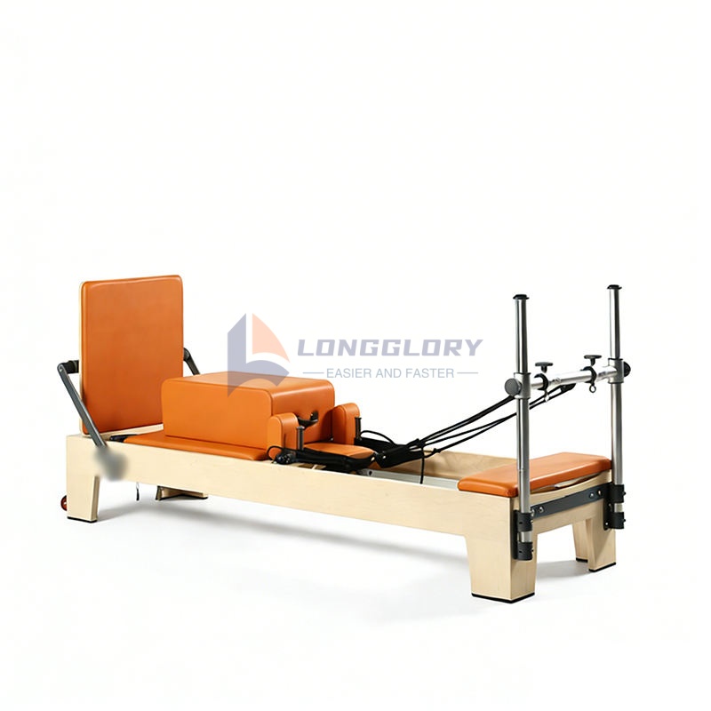 Mesin Pilates Reformer Kayu Maple