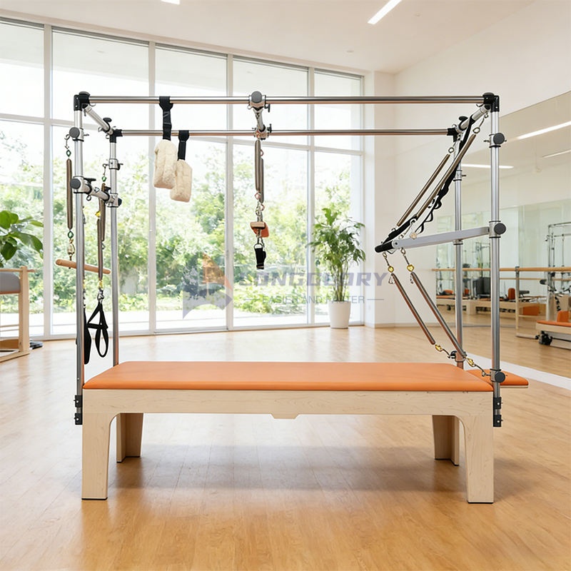 Maple Kayu Pilates Cadillac Reformer