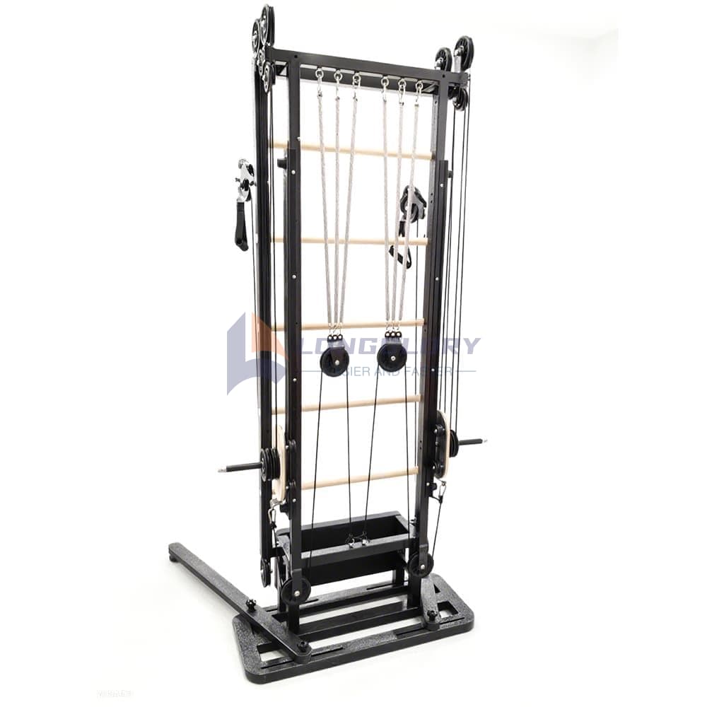 Menara logam pilates pulley