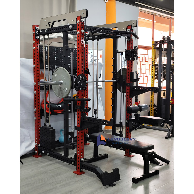 Multi-fungsi Smith Machine Power Rack