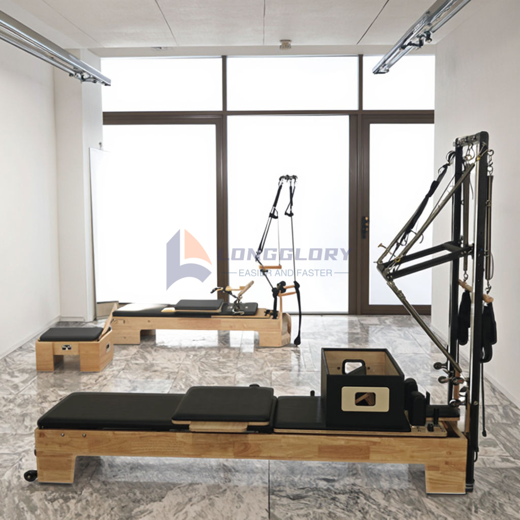 Oak Mesin Pilates Kayu nganggo Menara