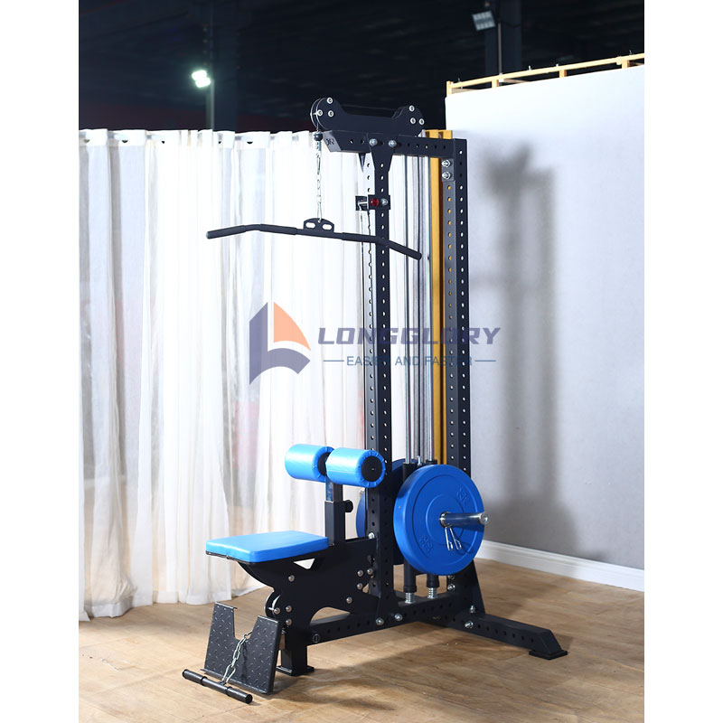 Plate Dimuat Lat Pulldown Machine