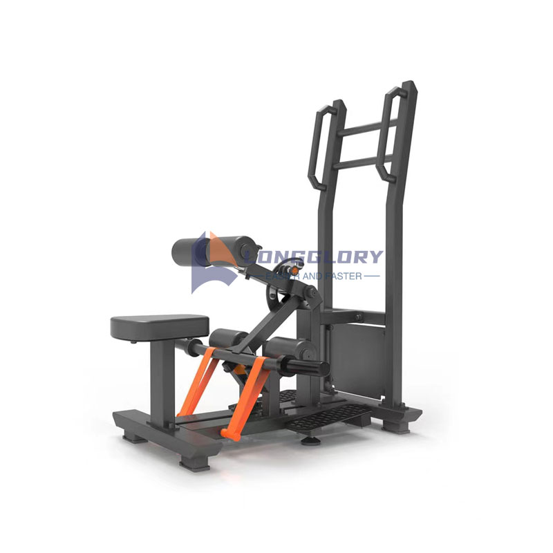 Piring-dimuat Vertikal Hip Thrust Machine