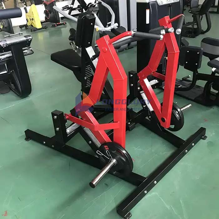 Kekuwatan Training Plate Dimuat Iso-Lateral Rowing Machine